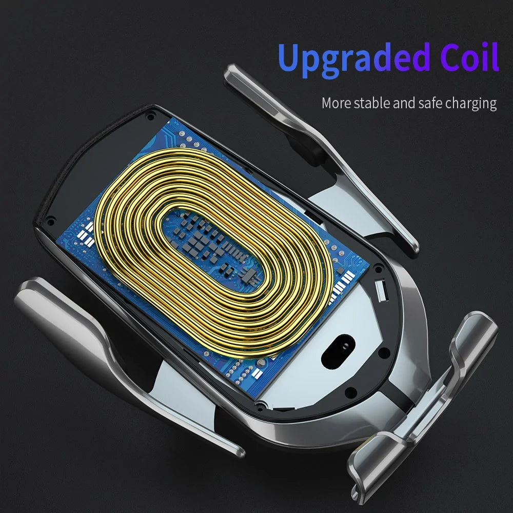 Automatic Clamping Car Vent Wireless Charger